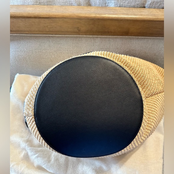 Khaite Hobo Raffia & Leather Tote - Picture 8 of 8